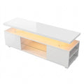 Moderner TV-Schrank mit LED-Beleuchtung und Stauraum